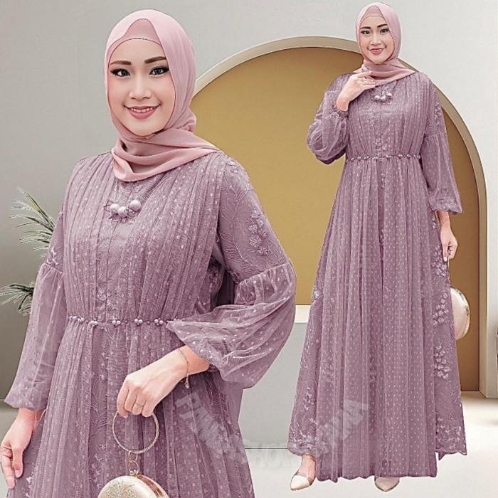 Maxi Fahira Gamis Pesta Busui Dress Kondangan ORI