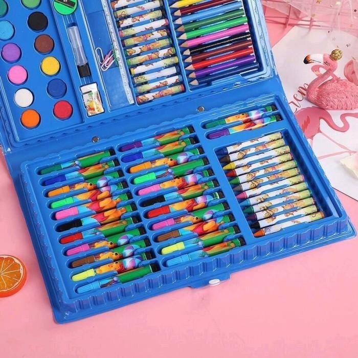Set Pensil Warna Crayon Cat air stationery perlengkapan Gambar Sekolah