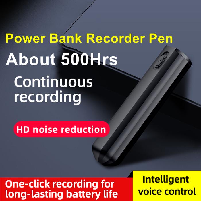 Professional Digital Voice Recorder Portable Power Bank Voice
