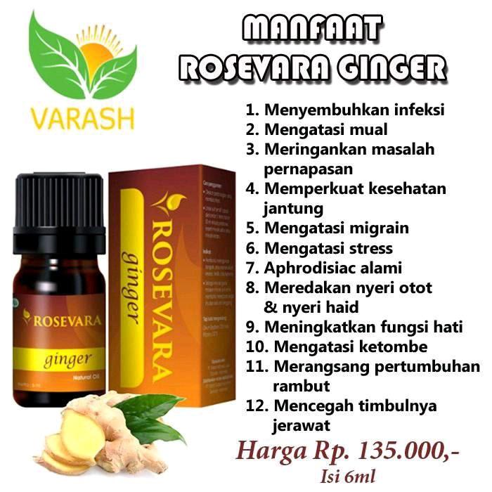 Rosevara Ginger Essential oil