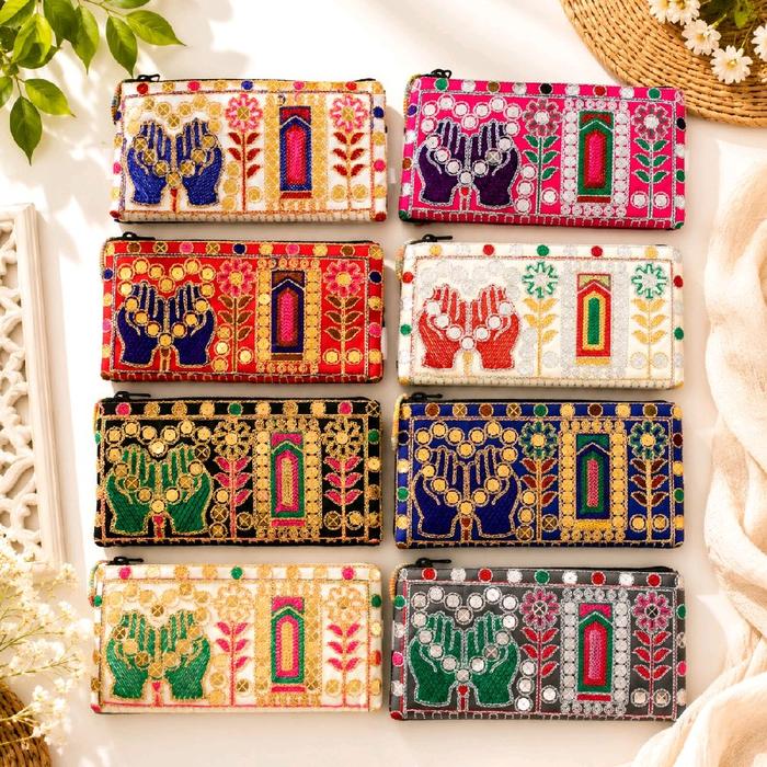 Dompet Panjang Motif Masjid Uk 9cm - Masuk Hp Dompet -Dompet Pakistan dengan Desain Eksklusif dan Wa