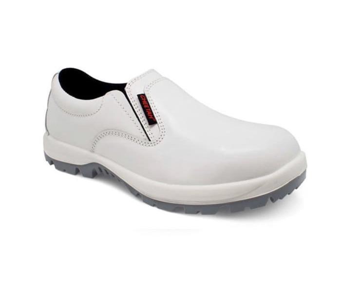 NEW Safety shoes cheetah warna putih