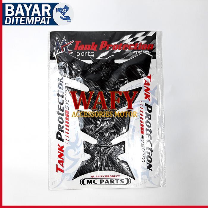 Tankpad Pelindung Stiker Tanki Motor Universal Vixion Cb Cbr Verza Ninja R15 Dll - HITAM
