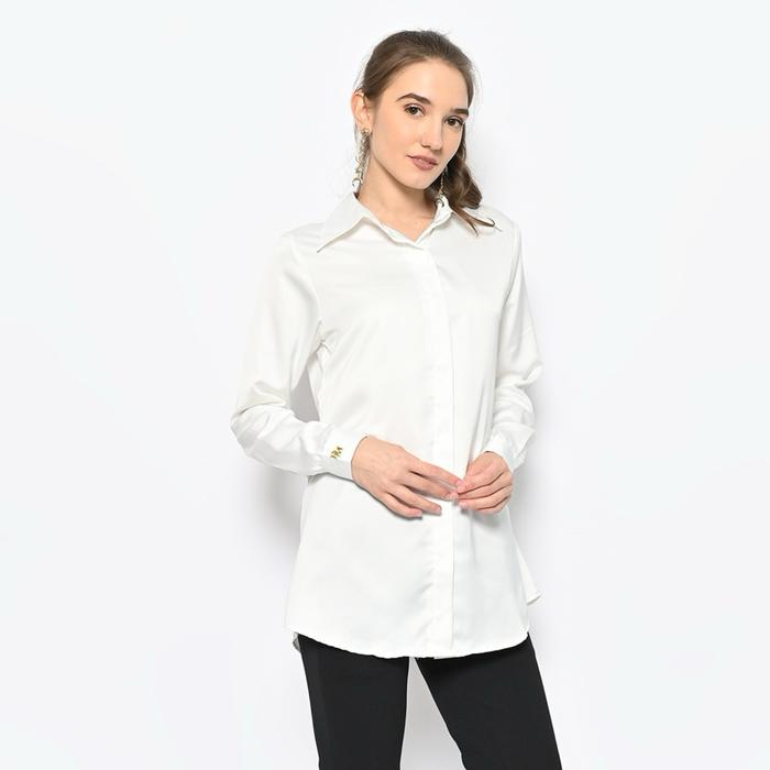Cloy Top | Atasan Wanita | Kemeja Wanita | Kemeja Silk | Atasan Polos