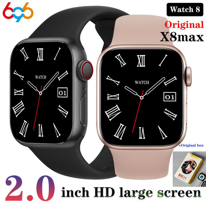 Original X8 Max BIG Screen 2.0" Smart Watch Men X8max Smartwatch