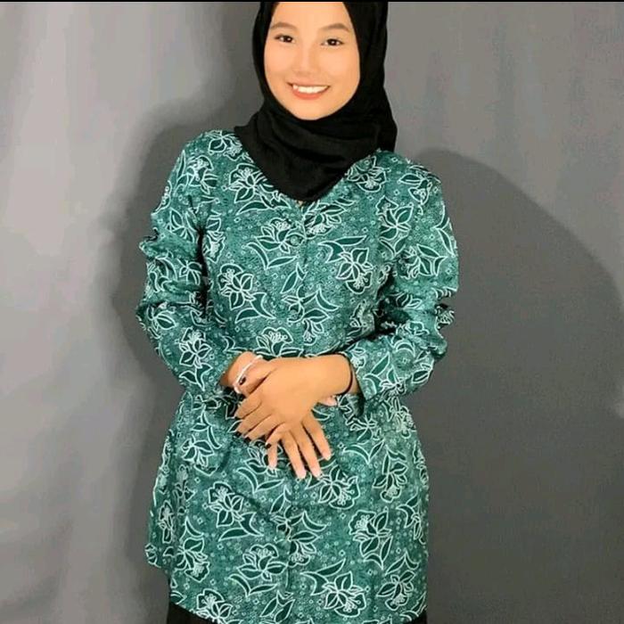 Atasan Wanita Batik PKK Seragam PKK/Baju PKK Baju Muslim