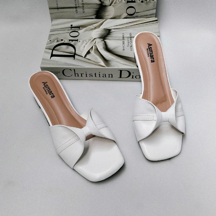 SANDAL WANITA BIG SIZE JUMBO 37-45 Selop kuping gajah  Sendal Shoes 044