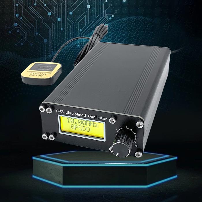 GPSDO GNSS Disciplined Color Display GNSS GPS Disciplined Clock Square Wave Output 1PPS GPS Clock fo