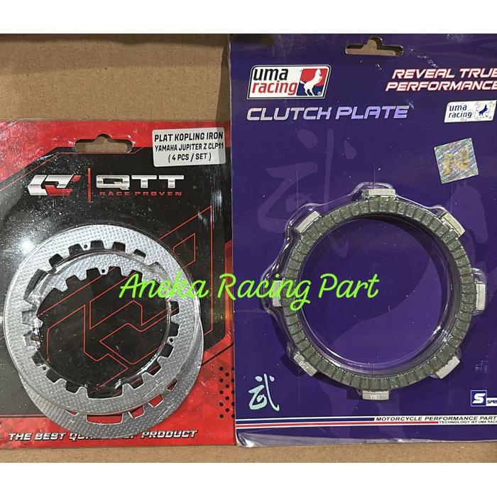 PLAT & KAMPAS KOPLING QTT & UMA RACING FIZR JUPITER VEGA RUMAH KAMPAS MASIH BAWAAN STANDARD FIZ F1ZR