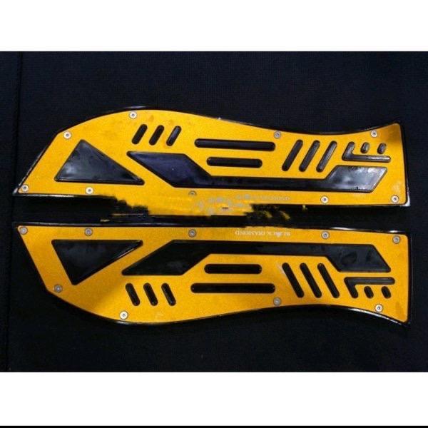 boardes floorboard yamaha all new aerox 2020 2021 dudukan karpet aerox