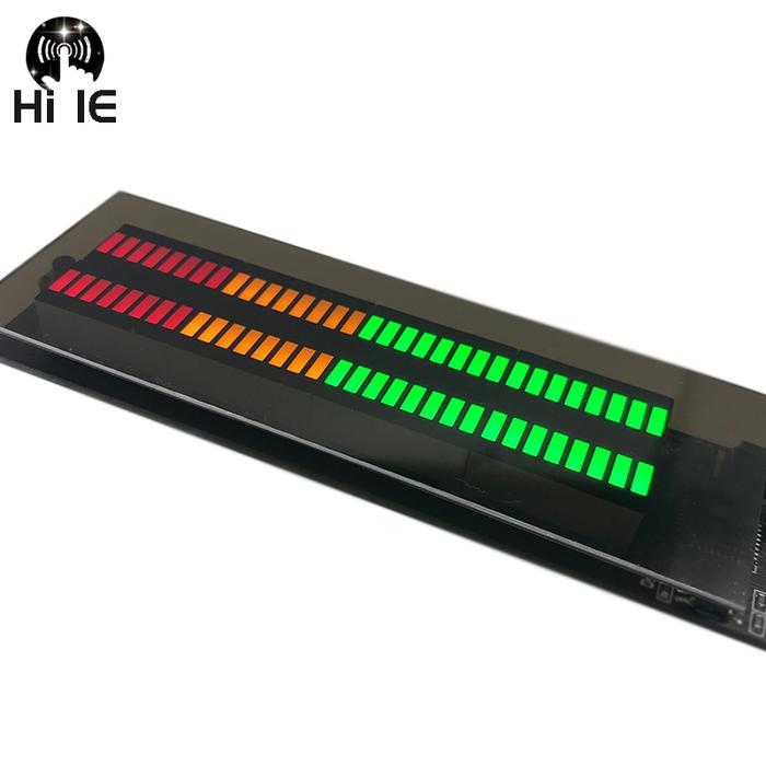 Stereo Music Spectrum LED light Audio Level Indicator Amplifier VU
