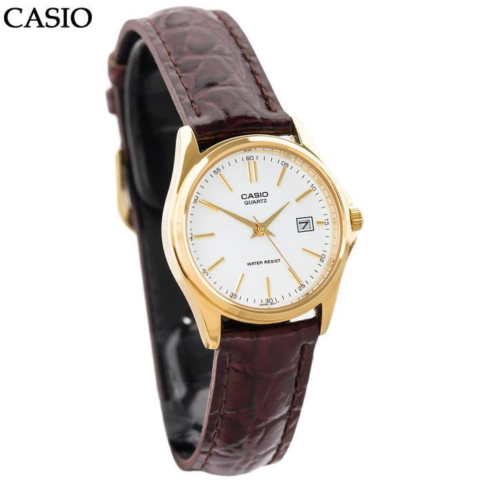 Casio Ltp-1183Q-7Adf Jam Tangan Wanita Analog Coklat Ltp-1183Q-7A