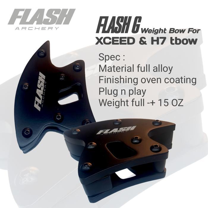 Weight Riser HOYT XCEED | Weight Riser H7 TBOW | Weight FLASH G - Flash G & Gpro TAD176