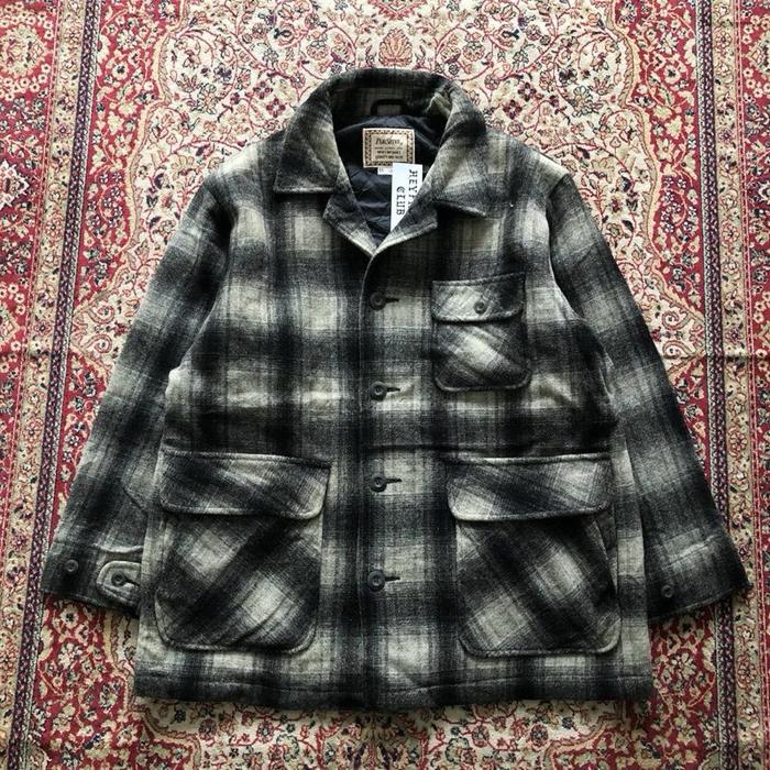 Jaket Pair shine wool veterano chore coat jacket Vintage Chore jacket Vintage Veterano i006