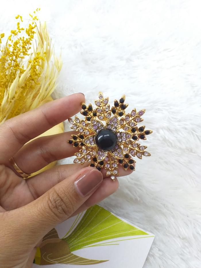 Pin Hijab Model 1 B Bros Hijab Wanita Aksesoris Hijab Mutiara Import Premium