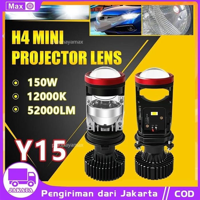 Ready Stok ✦Ready Ya,Cod✦Sepasang 2Pcs✦Kemasan Baru✦ Y7D-Y17D Lampu Led Mobil Y6D Y7D Y8D Mini Proji