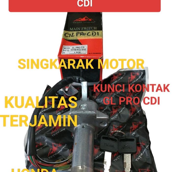 KUNCI KONTAK KOMPLIT HONDA GL PRO CDI KUALITAS TERBAIK Motorcycle