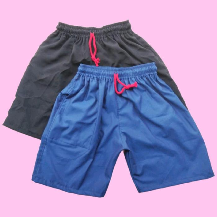 Paket 2pcs Celana Pendek Boardshort Celana Walkshort Pria Wanita Boxer Cowok Kece Celana Santai Kere