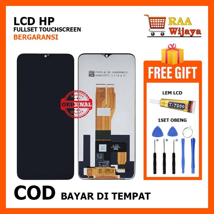[ORIGINAL] LCD TOUCHSCREEN OPP0 REALM3 C30 /REALM3 C33 FULLSET Touchscreen