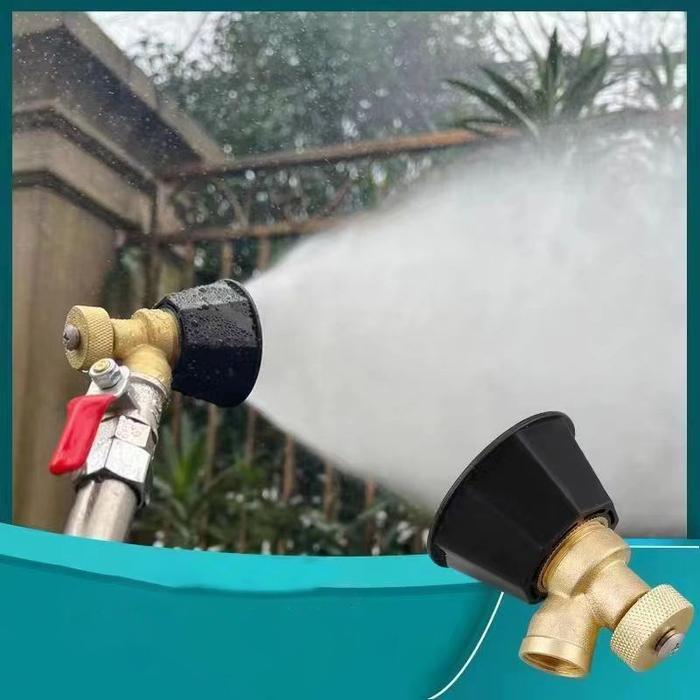 1 Paket Stik+Handle+Nozzle Kabut Adjustable Kuningan Stik Sprayer Semprotan Pertanian Semprotan Hama