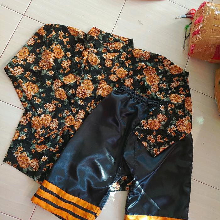 kostum baju setelan gamelan jaranan surjan