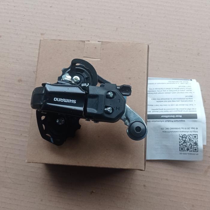 RD rear derailleur shimano tourney TY200 SS short cage baut 6 7 speed
