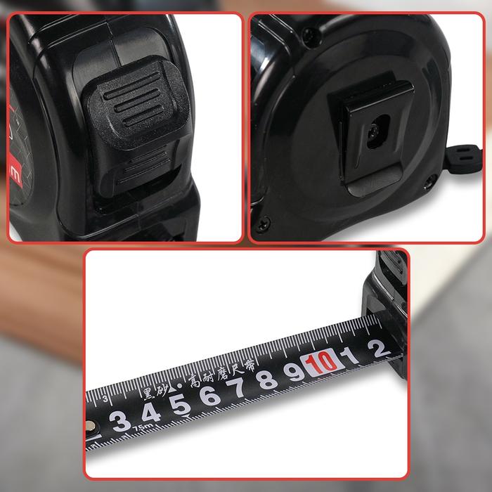 TAFFWARE ROLL METERAN RETRACTABLE RULER PRECISION STEEL 7.5M SD75M 7.5 METER TAPE MEASURE