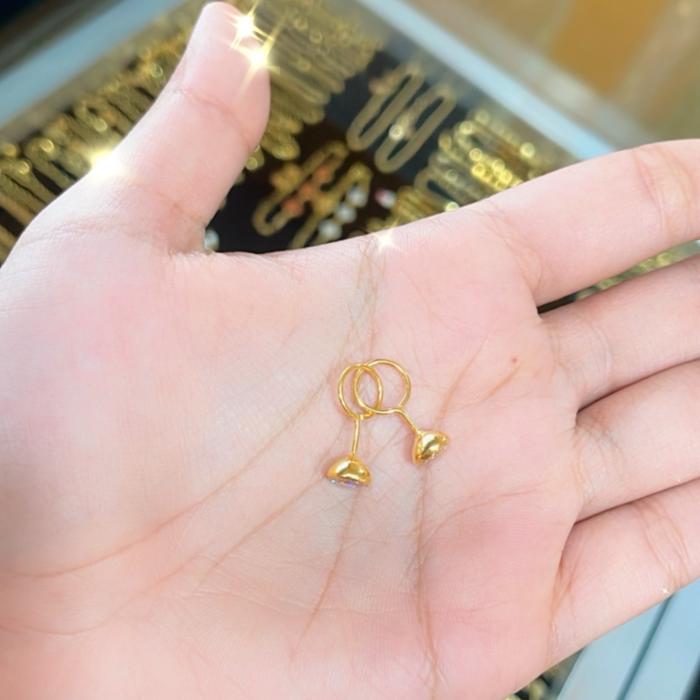 Anting toge dewasa anting toge anak emas muda anting toge satu gram anting toge setengah gram emas m