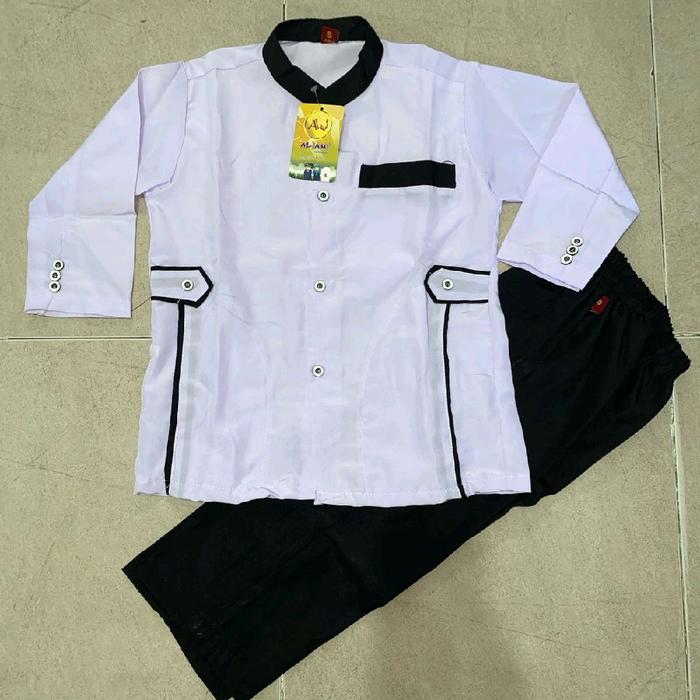 Setelan jasco anak A&J//koko anak A&J//koko putih jasco A&J//koko ngaji A&J//koko madrasah A&J//jasc
