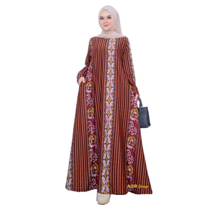 GAMIS JUMBO BIG SIZE CALVIN JEANS MOTIF BLANG SIZE S/M L/XL LD 98-130 110-150 MARINEM DRESS TERBARU 