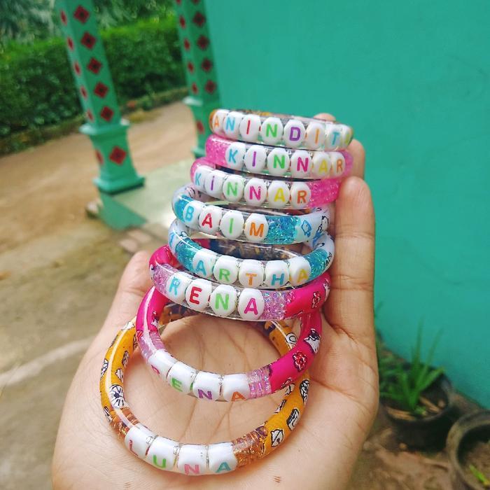 Gelang Dlingo Bangle Sawan Hurup Putih Bangle