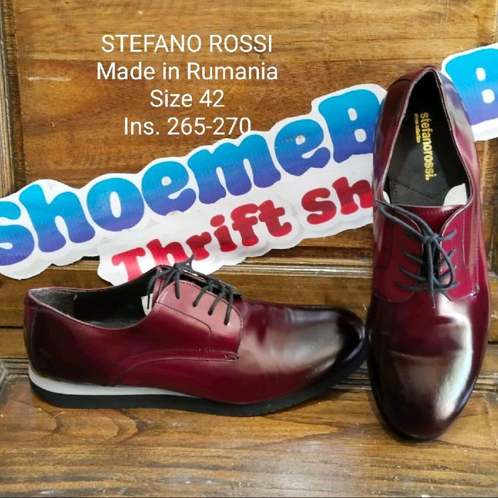 STEFANO ROSSI, MADE IN RUMAANIA,  SIZE 42, insole 265-270