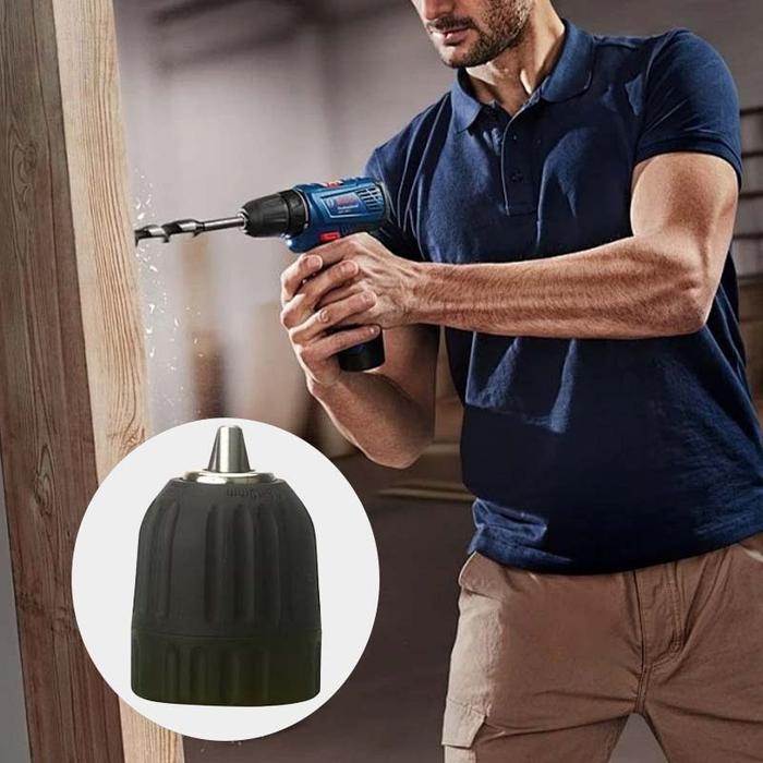 Kepala Bor Keyless Drill Chuck 10 Mm Kepala Mesin Bor