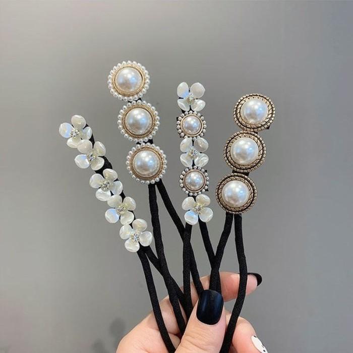 N✓RD MAGIC HAIR BUN MAKER KOREA DONAT SANGGUL AKSEIS RAMBUT PESTA CANTIK Q㊛UM