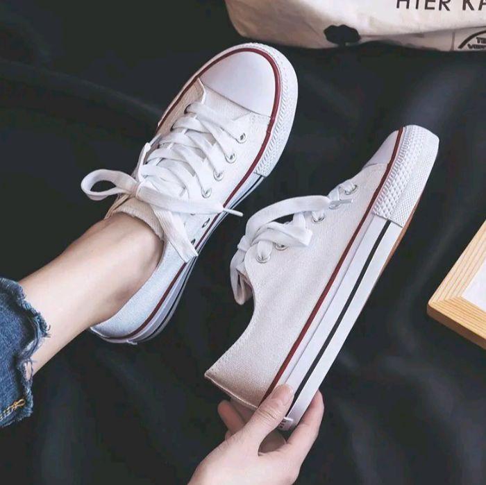 WHITE COWOK SEPATU SNEAKERS COWOK CEWEK CLAA51K SEPATU CASUAL TERLARIS