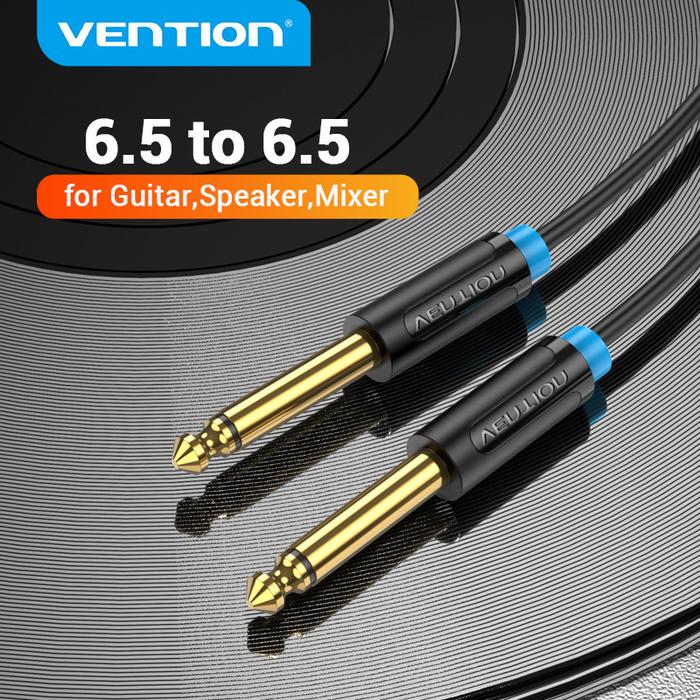 【COD】Vention Aux Kabel Gitar 6.5 Jack 6.5Mm untuk 6.5Mm Kabel Audio