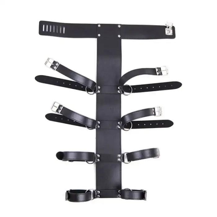 Promo 69 | D008 Bdsm Set Ikat Kaki Dan Tangan Toys Pria Wanita Leater Kulit Premium Borgol Set Ikat 