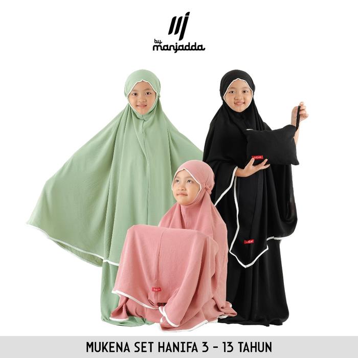 TERBARU Mukena Anak 2-15 Tahun Polos Crinkle Airflow Mukenah Travel Anak dan Tanggung TK SD DMP