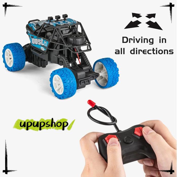 SNI Mobil Remot Kontrol / RC Offroad / Rock Crawler Mobil Jeep Remote Control Jeep Climber Ban Karet