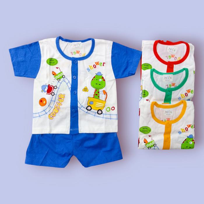 Setelan Baju Bayi Tralala Warna Tua, Setelan Tralala Pendek 9902