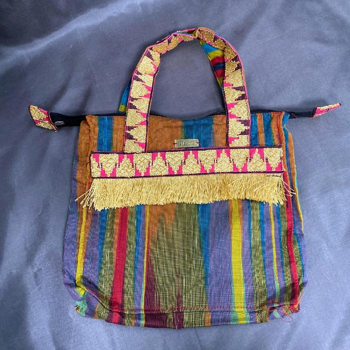 Tas Tapis khas lampung dengan model lucu dan mini