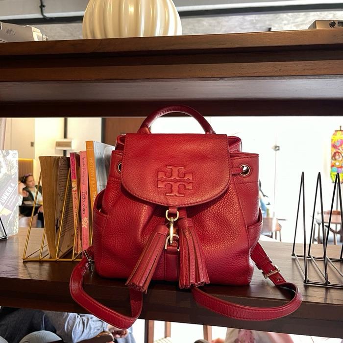 second tory burch original / preloved tory burch red