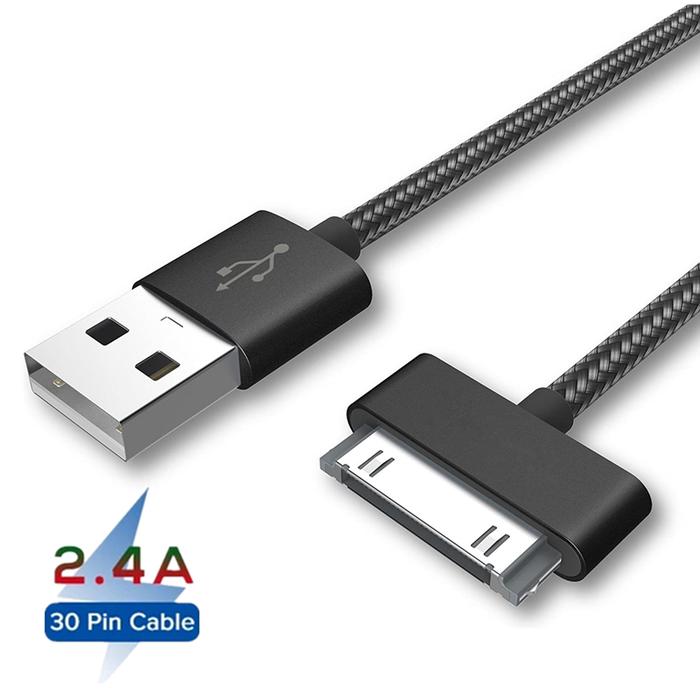1M 2M USB Cable for iPhone 4S 4 3GS 3G Quick Charge Phone Charger Cable for iPad 1 2 3 iPod Nano iTo