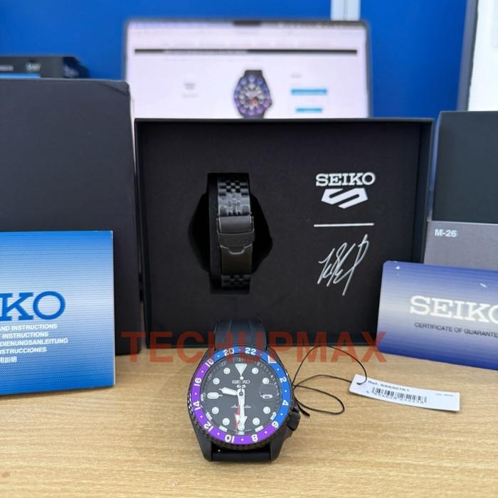 Seiko 5 Sports SSK027K1 GMT SKX Sense Style Yuto Horigome Downtown Tokyo Nights Limited Edition
