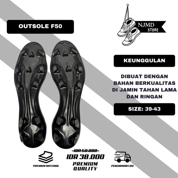 OUTSOLE TELAPAK SEPATU BOLA F50