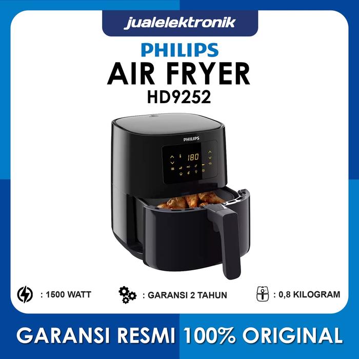 Philips HD9252/90 HD9252 HD 9252 – Air Fryer Airfryer 0.8 Kg Multicooker Goreng Tanpa Minyak