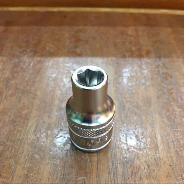 Mata Kunci Shok Merk Tekiro Ukuran 9Mm Sq 1/2" Inch 6Pt Or 12Pt
