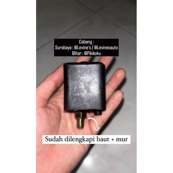 karet stoper bantalan pintu bak belakang L300 kualitas bagus / gadukan l300 / stoper bak l300 / stop