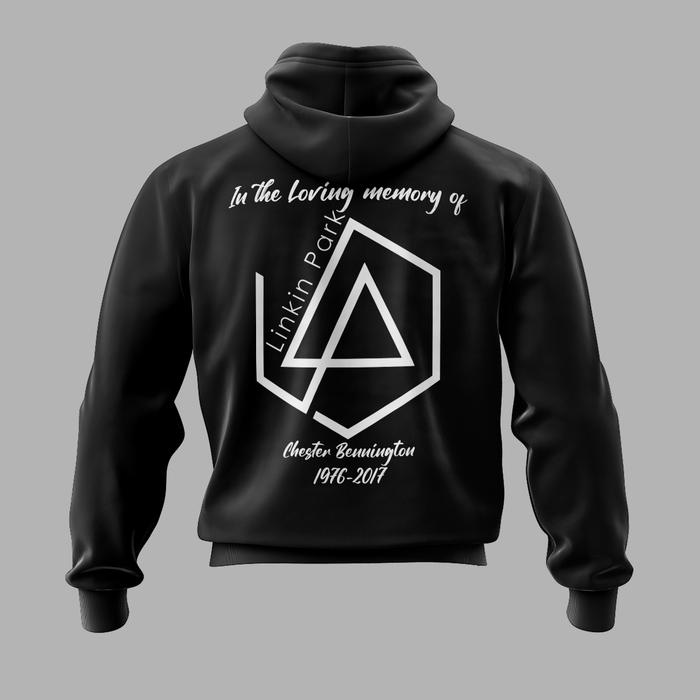 Jaket CHESTER BENNINGTON  / Hoodie CHESTER BENNINGTON / Sweater CHESTER BENNINGTON Zipper Bahan Flee
