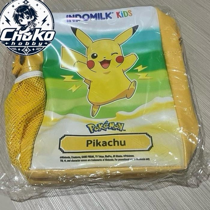 Pikachu Indomilk kids tas promo Indonesia